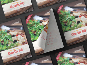 Cookbook Gift Template: Free PSD