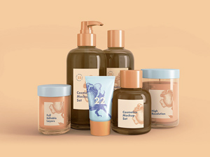 Cosmetics Mockup PSD