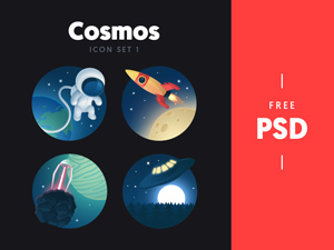 Cosmos – Free Icon Set 1