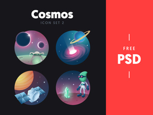 Cosmos – Free Icon Set 2