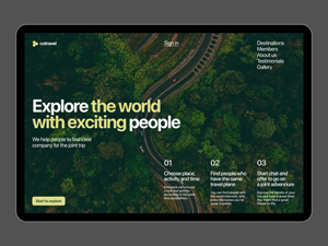 Travel Website Template (CoTravel)