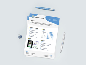 Creative CV Template: Free PSD