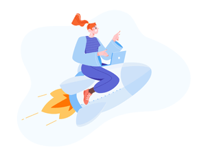 Creative Launch Illustration