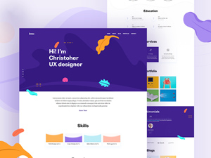 Creative Portfolio Website Template