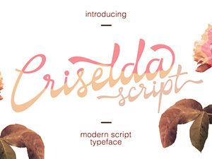 Criselda Script Font – Free Typeface
