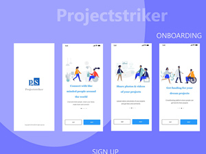 Crowdfunding iOS App XD Kit