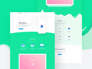 Cuc Mui Ben Landing Page Template – Free PSD