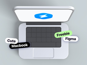 Cute MacBook Pro Mockup
