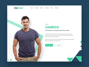 Portfolio Website Template