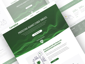 Cyemptive Bootstrap Template – Free PSD
