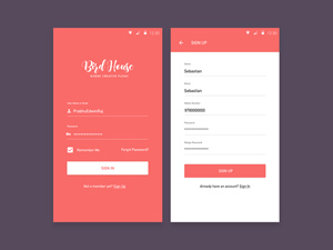 Daily UI Sign Up by EDDIE G