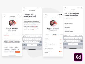 User Profile Screens