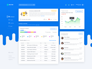 Dashboard Concept UI – Free Sketch