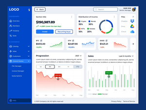 General Dashboard Design