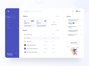Dashboard Design – Free Sketch