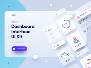 Dashboard Interface Elements – Sketch Resource