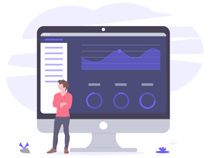Dashboard SVG Illustration