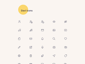 Davi Icons Kit – Free Resource
