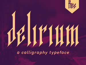Delirium Free Typeface