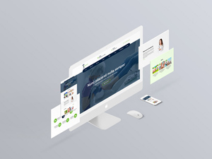 Dental & Clinic Website Template: Free PSD