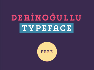 Derinogullu Font – Free Typeface