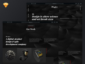 Design Studio Template made in Sketch