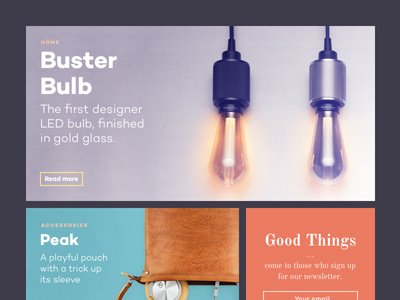 Design & Tech Magazine Template for Sketch