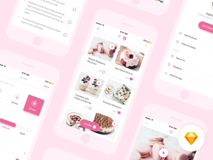 Desserts App Concept by Daria Khimych