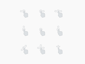 Drag/Touch Icons Pack – Free Sketch