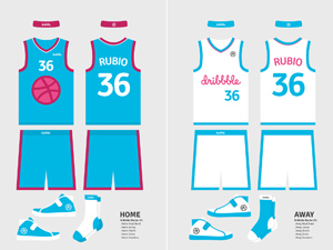 Dribbble Uniform Kit