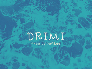 Drimi Font – Free Handwritten Typeface