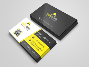 Driving School Business Card – Free Resource