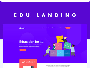Online Education Website Template