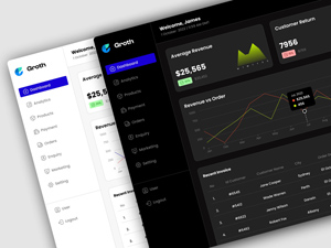 E-Commerce Dashboard UI