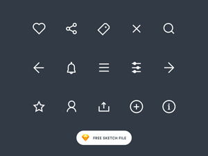 Ecommerce Icon Set by Bhawin Jagad