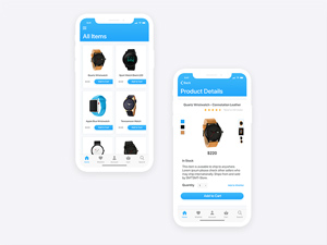 Ecommerce iOS UI Design – Free Resource