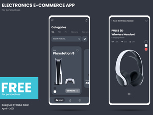 Gadgets E-commerce App UI