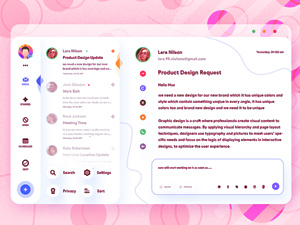 E-mail Client App Concept