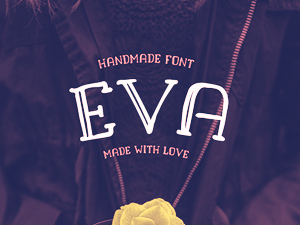 Eva Handmade Font