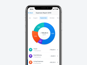 Expenses Report UI for Sketch