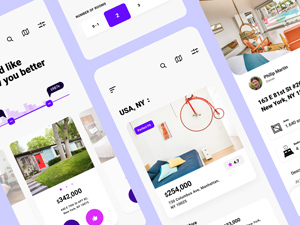 Real Estate App UI Design