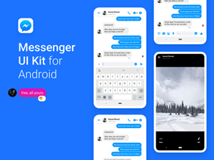 2019 Facebook Messenger UI Kit