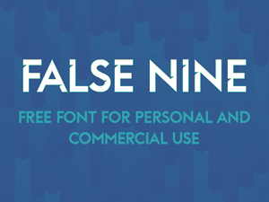 False Nine Font