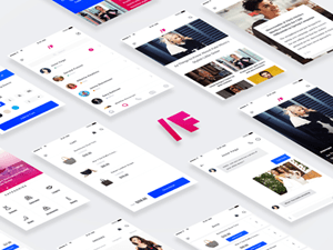 Fashion App UI Kit Sample by Kleant Zogu