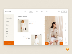 Fashion E-Shop Website Template