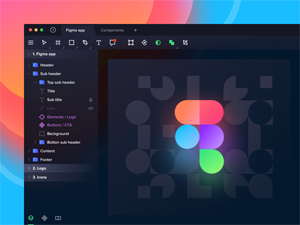 Figma Dark Theme Concept
