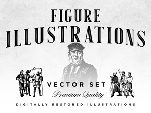 Figure Illustrations Vector Set