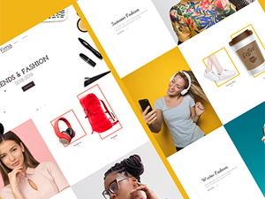 Fima – Adobe XD Website Template