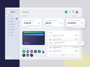 Finance App UI Concept