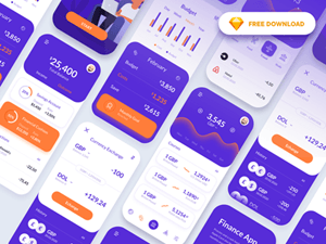 Finance Mobile App Kit